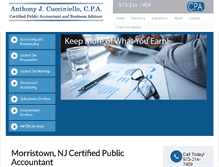 Tablet Screenshot of ajc-cpa.com